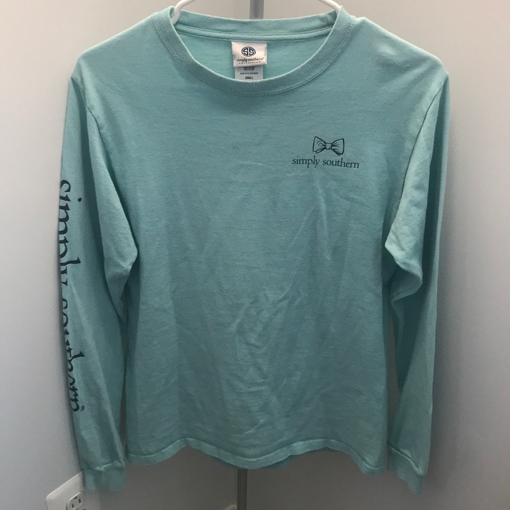 simply southern long sleeve tee